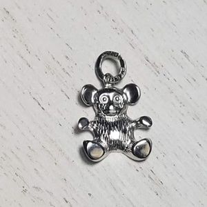 Vintage Sterling Silver Beau Teddy Bear Charm
